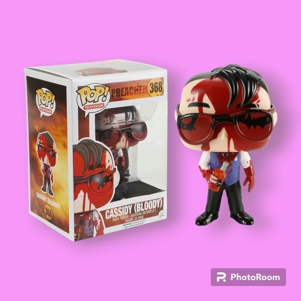 Funko POP! Preacher Cassidy (Bloody) #368 Hot Topic Exclusive Vinyl Figure